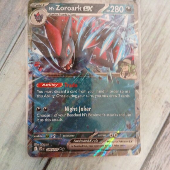 Pokemon Card N's Zoroark EX - Picture 5 of 5
